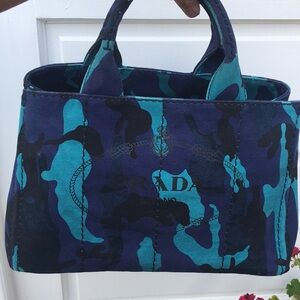 Authentic Prada Canapa Camouflage Mm